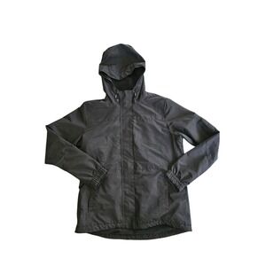 Magellan Women's Outdoors Slider Jacket Hooded‎ Size Medium Black Fleece Lined